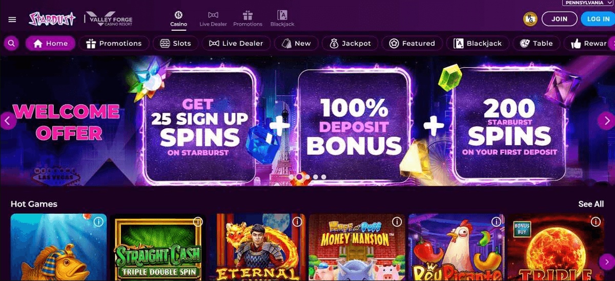 Free spins and no deposit free spins available at Stardust online casino in 2026
